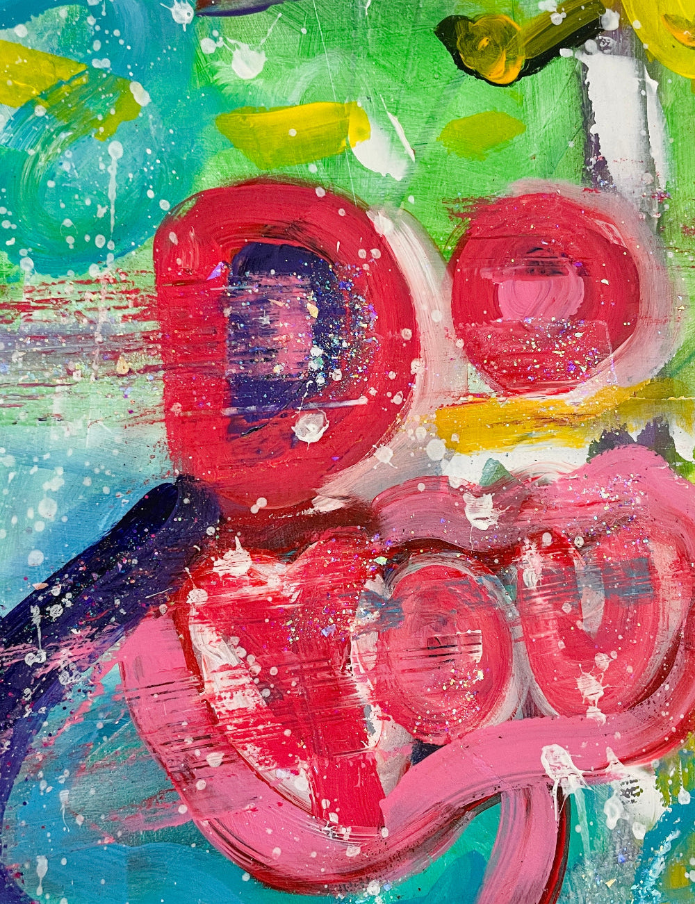 Young artist’s expressive canvas full of joy and imagination