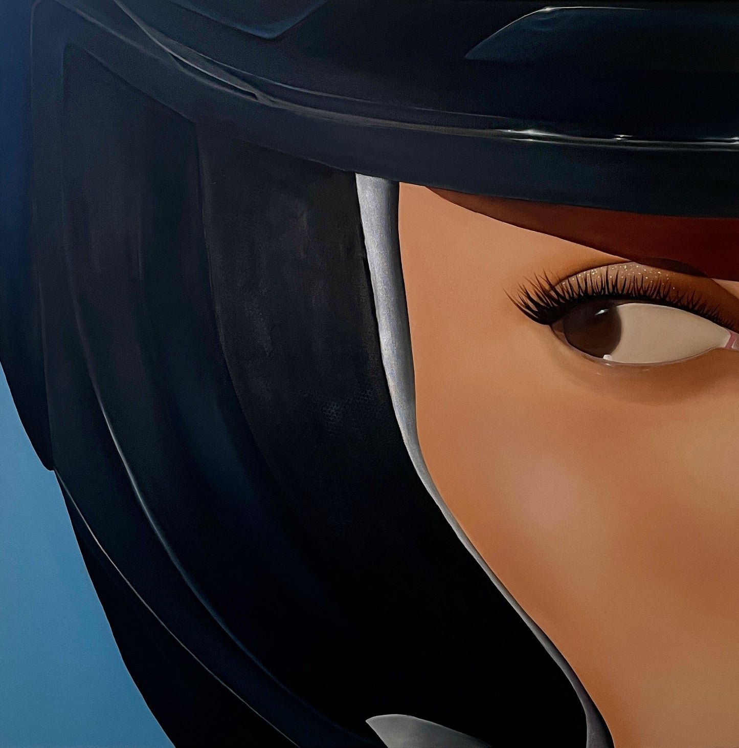 Becoming Her – Large Abstract Feminine Energy Painting